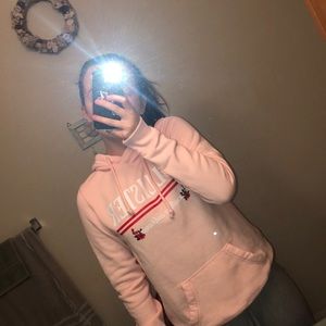 Pink Hollister Hoodie (BRAND NEW)
